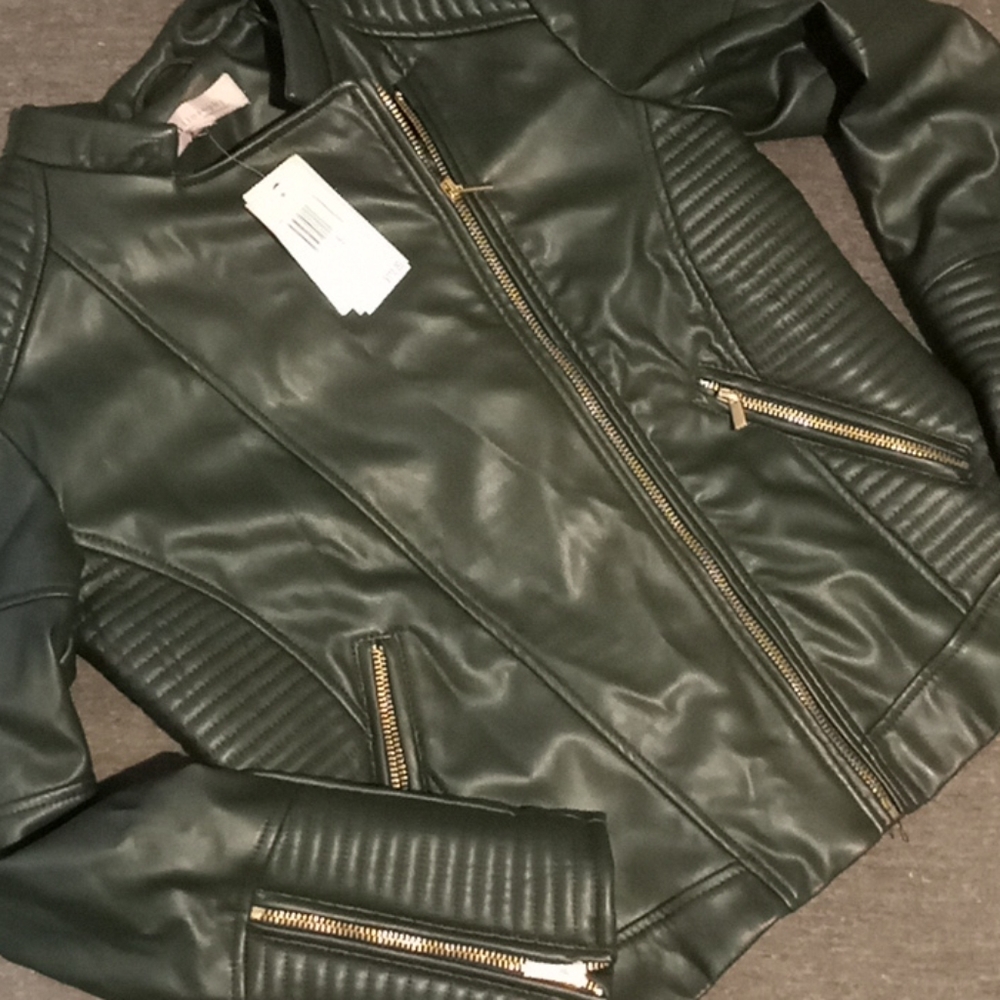 Leather jacket